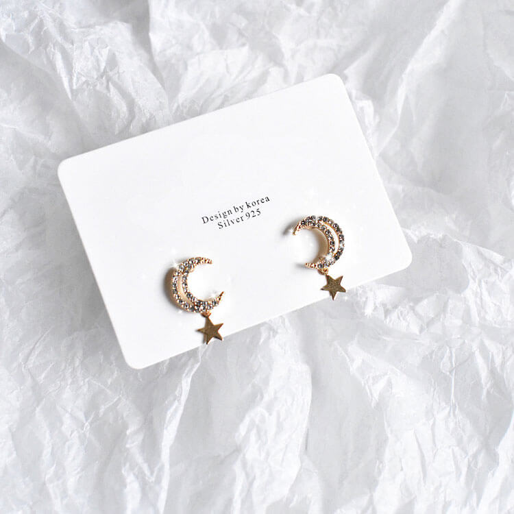 LVS-C33EH140--Moon-Stud-Earrings-For-Women-Korean-Gold-Earrings-Set-Jewelry-Accessories-3