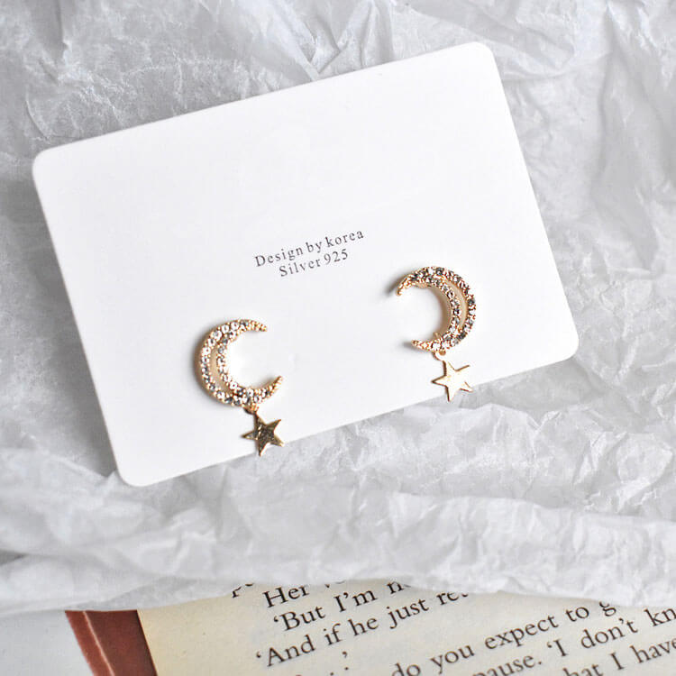 LVS-C33EH140--Moon-Stud-Earrings-For-Women-Korean-Gold-Earrings-Set-Jewelry-Accessories-4