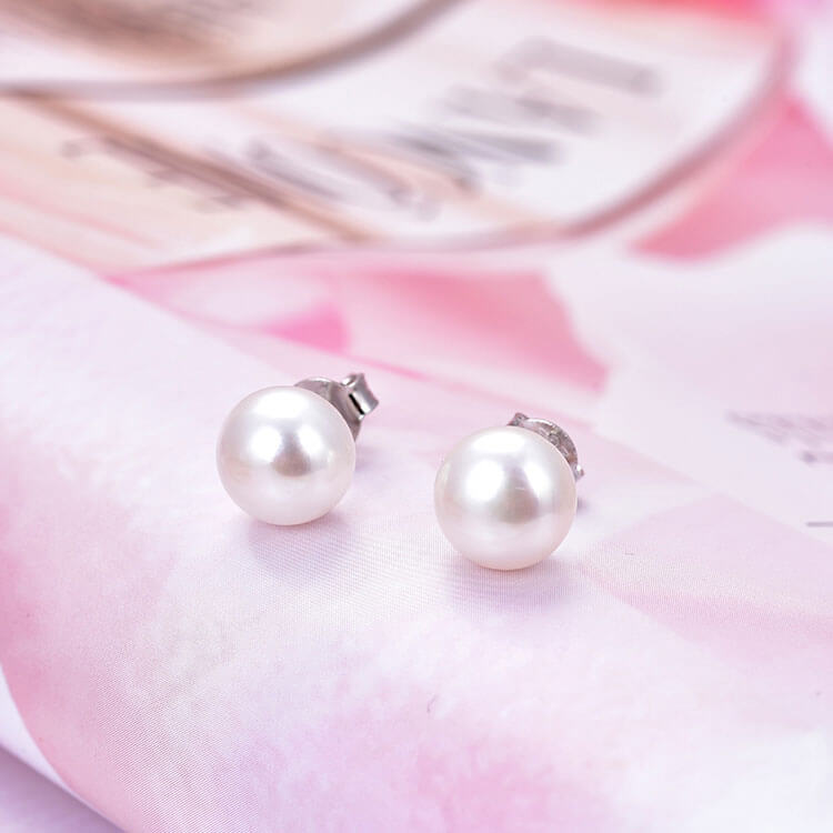 POL-PESS0614-5MM-Freshwater-Pearl-Druzy-Earrings-Jaipur-Ethnic-Gold-and-Silver-Earrings-3