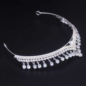 new bridal veil diamond tiara party fashion gril simplicity crown