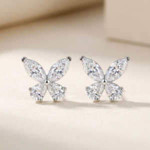 Selena butterfly stud earrings